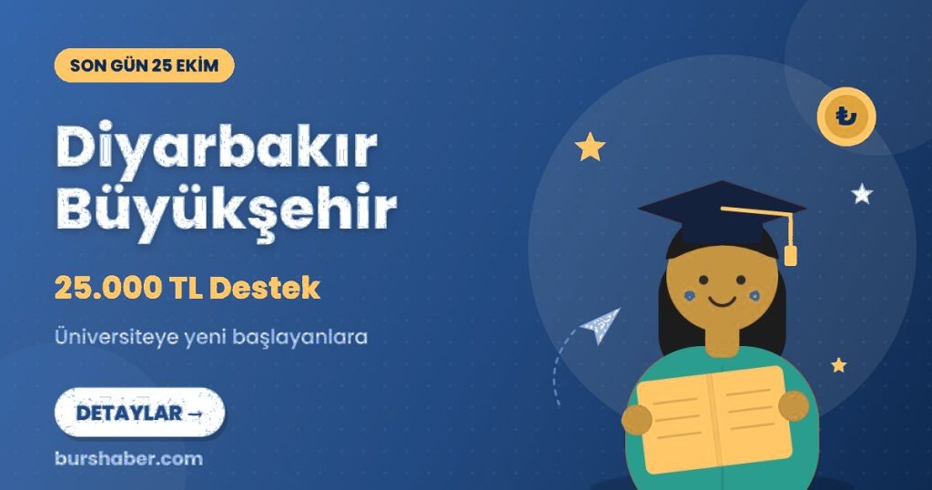 Diyarbakır Büyükşehir burs haberi