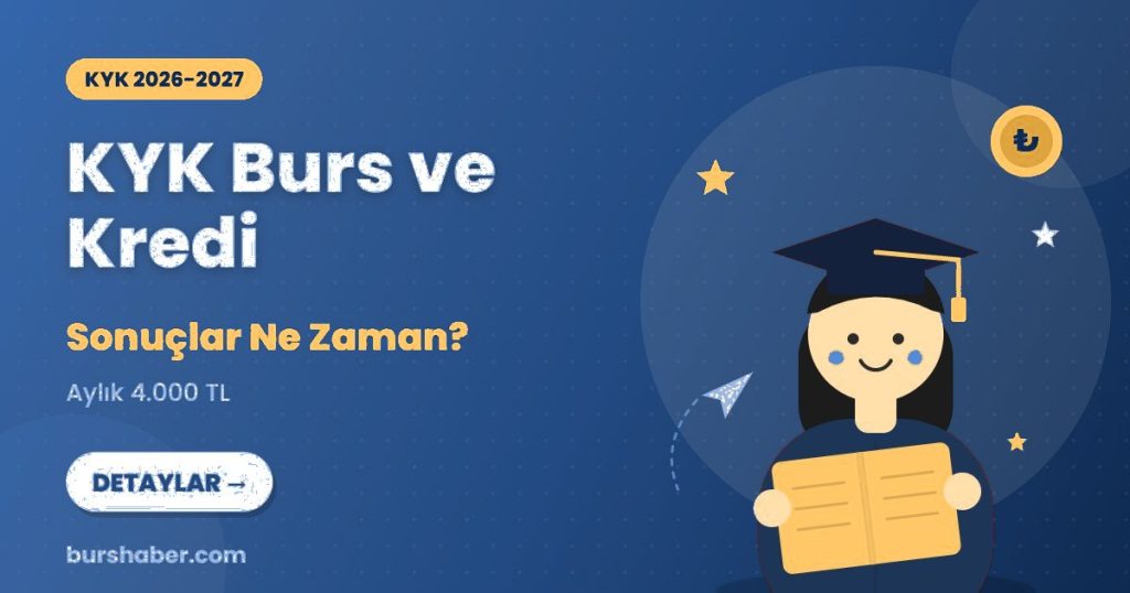 KYK Burs ve Kredi burs haberi